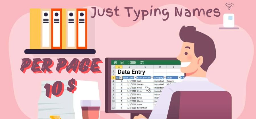 Can I earn money from data entry