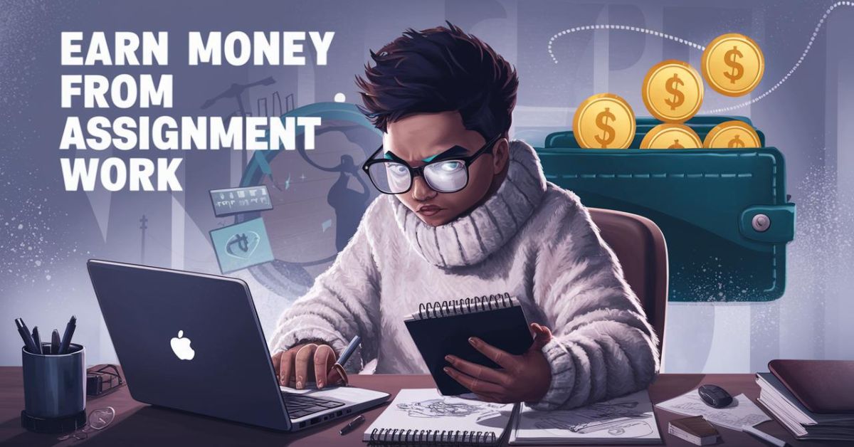 We Earn by writing an Assignment