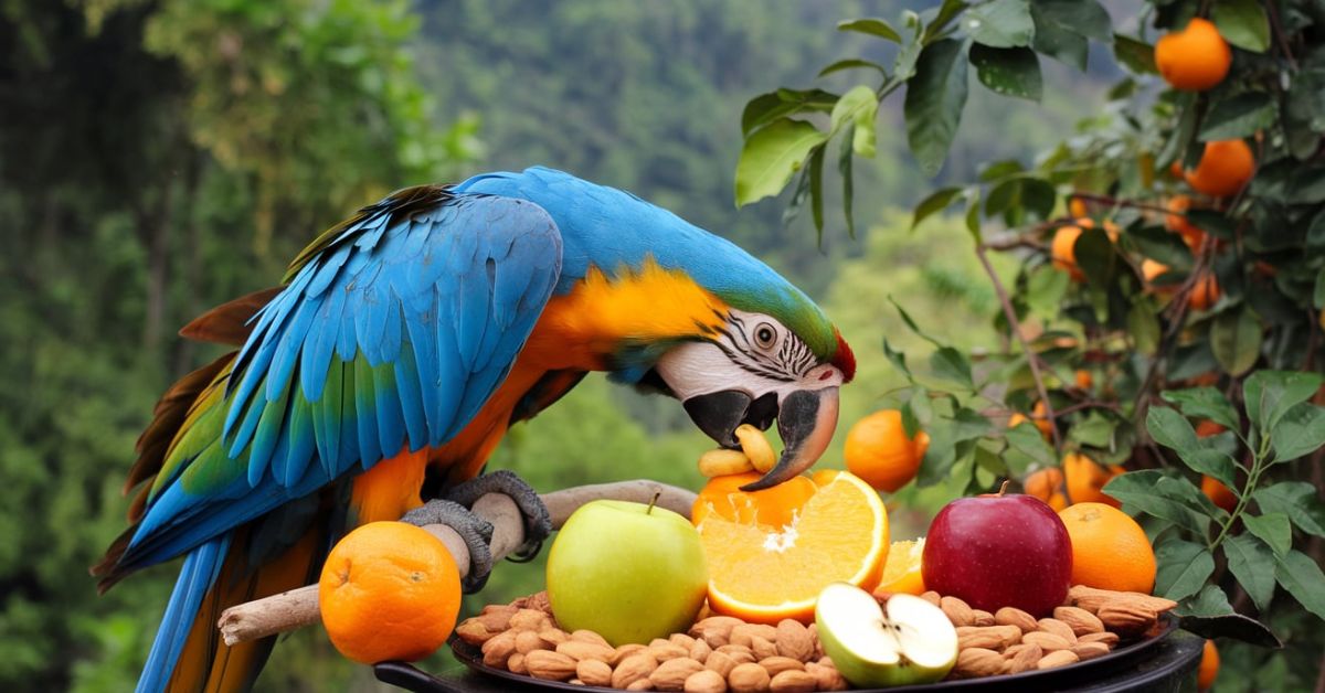 Macaw Bird Food
