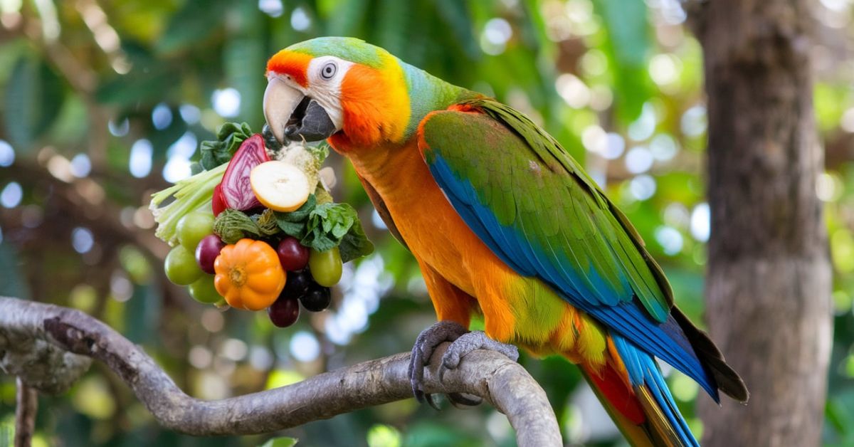 Monk Parrot Diet