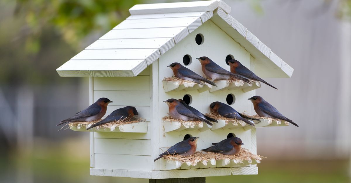 Purple Martin Bird House